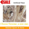 Newstar popular imitation cappuccino onyx stone